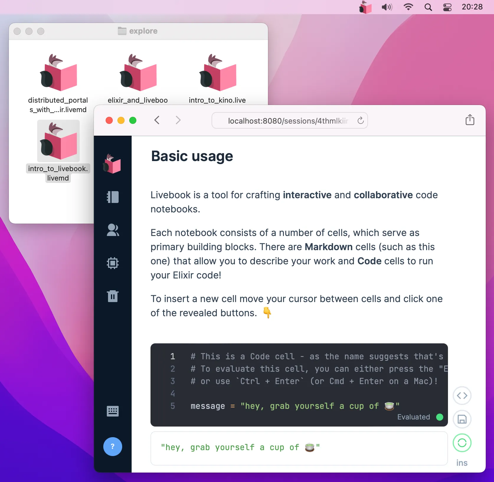 Livebook desktop app